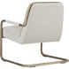 Lincoln Beige Linen Lounge Chair
